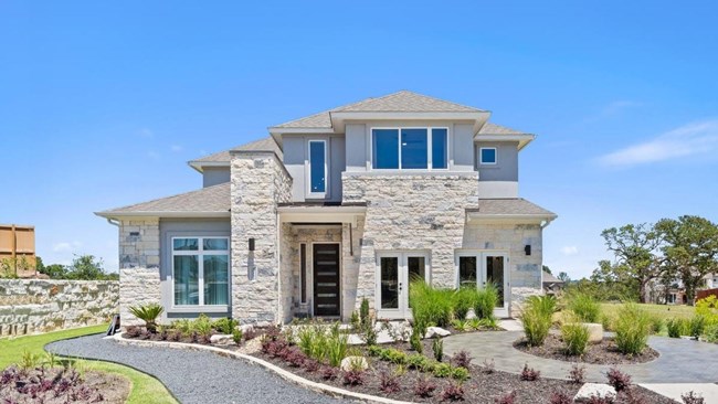 New Homes in Sauls Ranch by MileStone Community Builders