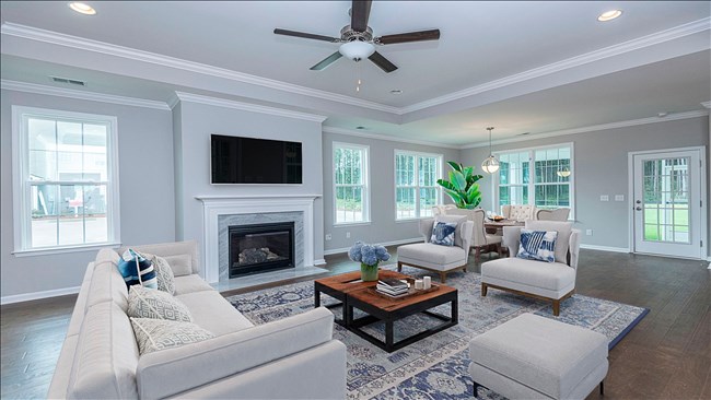 New Homes in Grove at Woodcreek by Mungo Homes