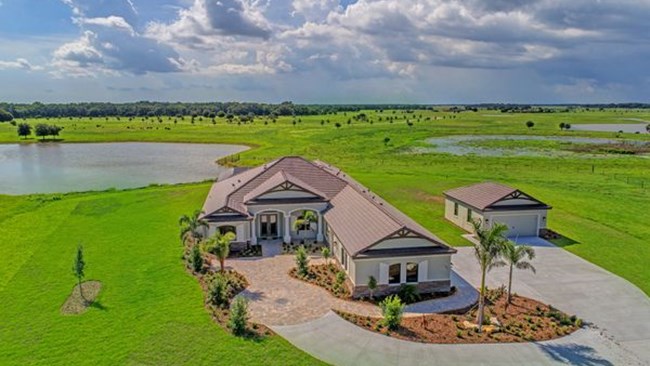 New Homes in Hampton Lakes by Medallion Home