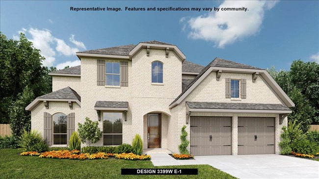 New Homes in La Cima 60' by Perry Homes