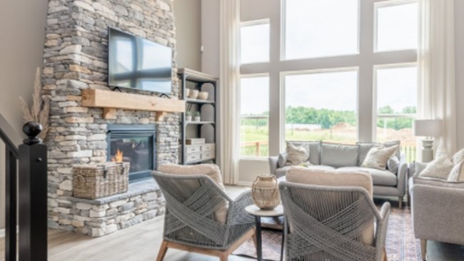 New Homes in The Reserve At Liberty Park by Fischer Homes