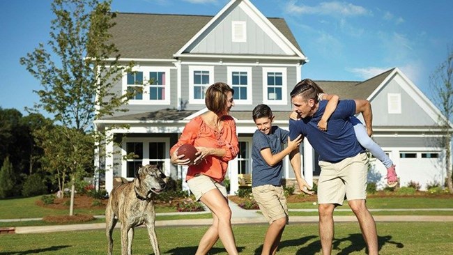 New Homes in Seven Pines 50' Rear Entry by David Weekley Homes