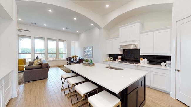 New Homes in Parkside On The River: 60ft. lots by Highland Homes Texas