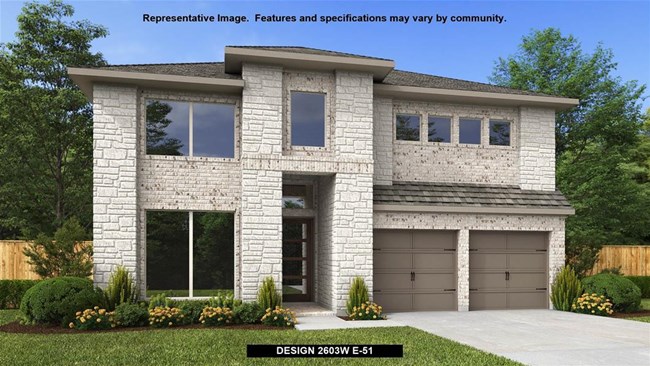 New Homes in Bison Ridge 50' by Perry Homes