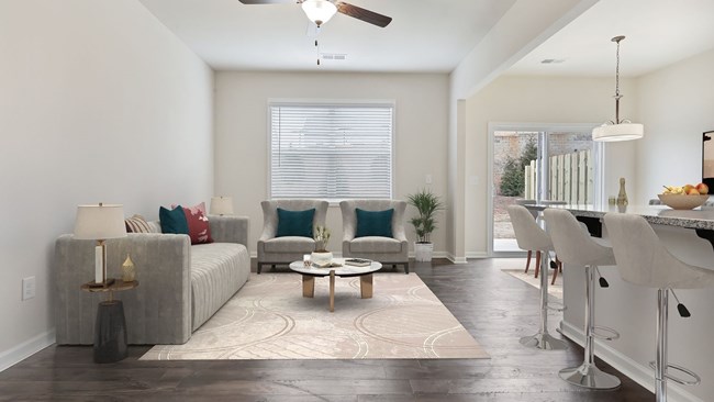 New Homes in Liberty Ridge Townhomes by Stanley Martin Homes