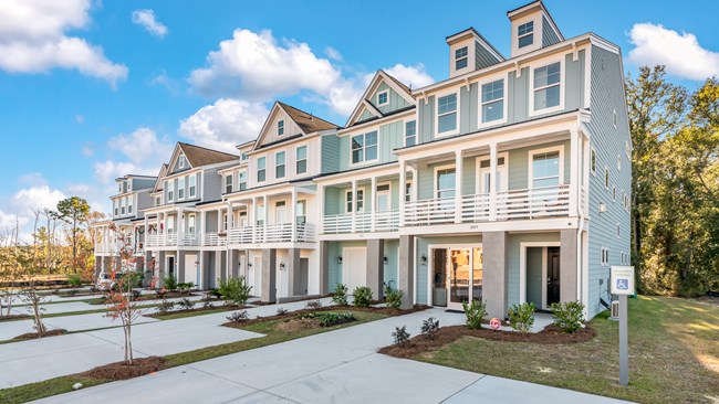 New Homes in The Bluffs at Pinefield Townhomes by Eastwood Homes