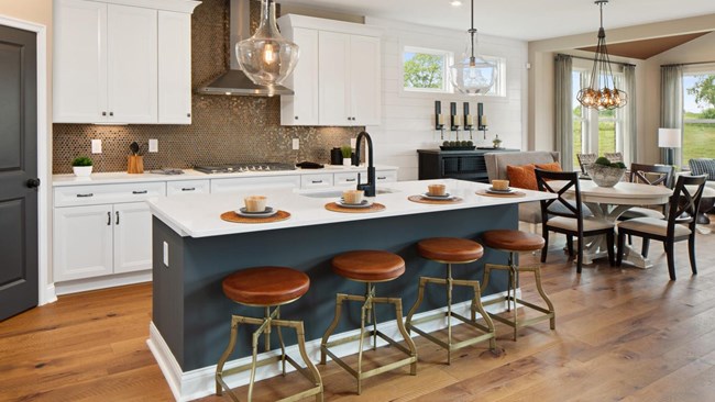 New Homes in Estates of Monroe Crossings by Drees Homes