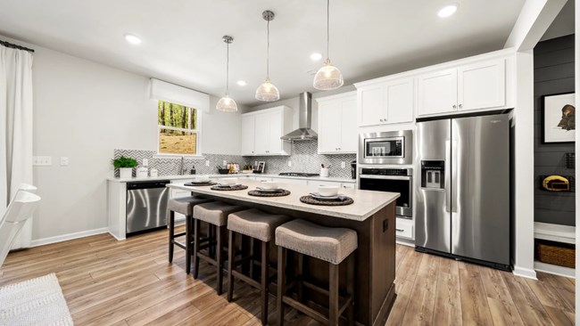New Homes in The Village at Shallowford by Davidson Homes