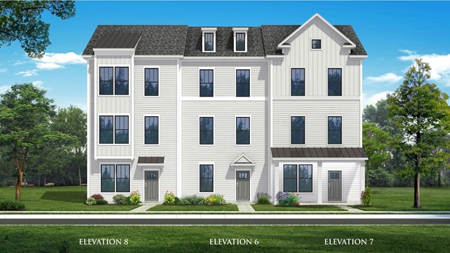 New Homes in Baxter Village Towns by DRB Homes