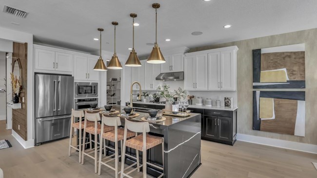 New Homes in Newbrook - Towns Collection by Toll Brothers