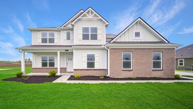 New Homes in Fields at Sugar Creek by D.R. Horton