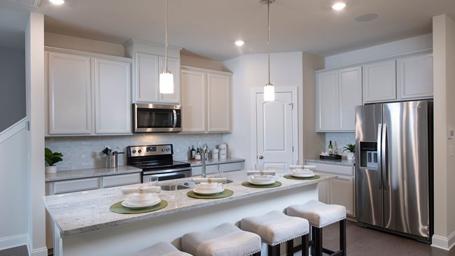 New Homes in Northbrook Village Townes by Meritage Homes