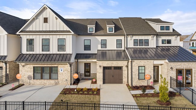 New Homes in Village at Reedy Creek Townhomes by True Homes